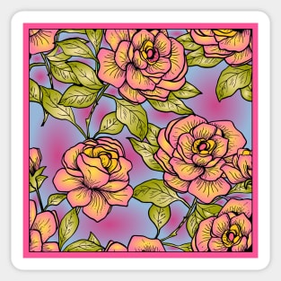 Flowers 596 (Style:6) Sticker